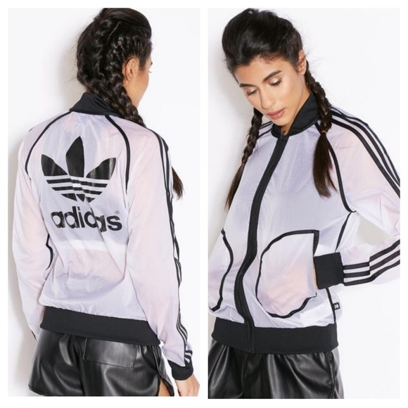 see through adidas jacket